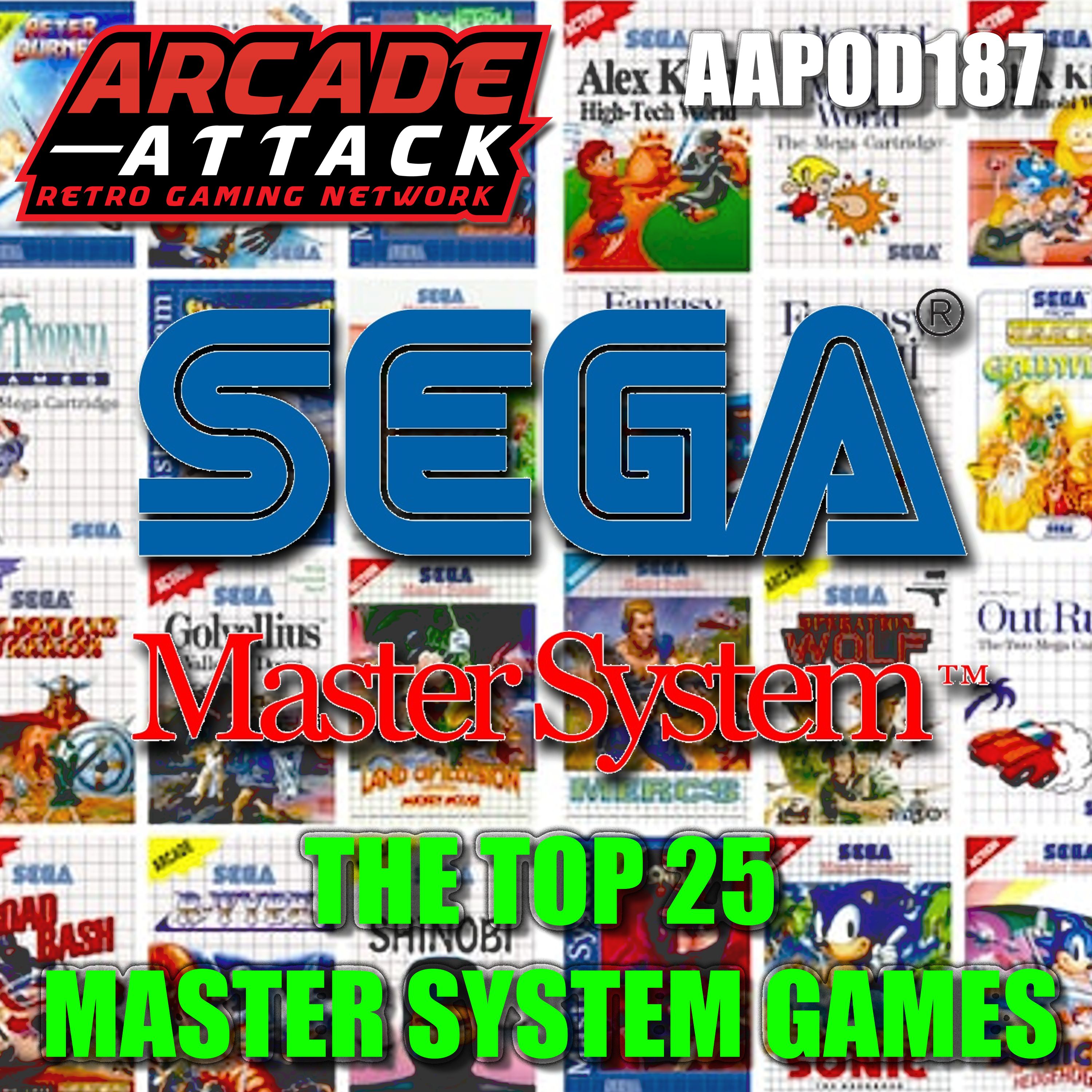 Our Top 25 SEGA Master System Games - Feat. Sonic, Rampart & Psycho Fox |  Arcade Attack Retro Gaming Podcast