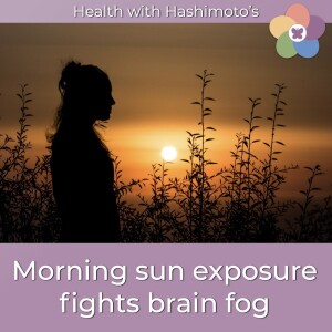 153 // Morning sun exposure fights brain fog in Hashimoto’s naturally [Hashimoto’s Health Lab]