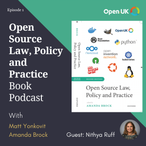 Open Source Law, Policy & Practice Book Podcast - Episode 1