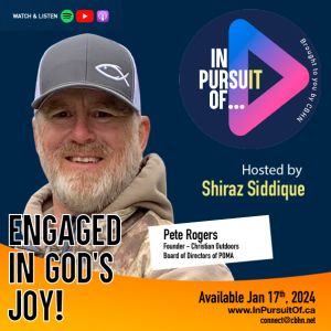In Pursuit Of Pete Rogers | Hosted by Shiraz Siddique