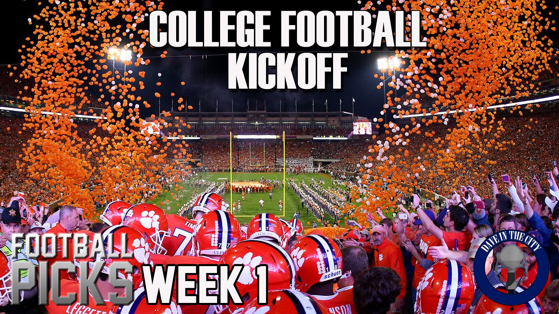 Podcast: College Football Kickoff, Football Picks Wk. 1 (08-31-16)