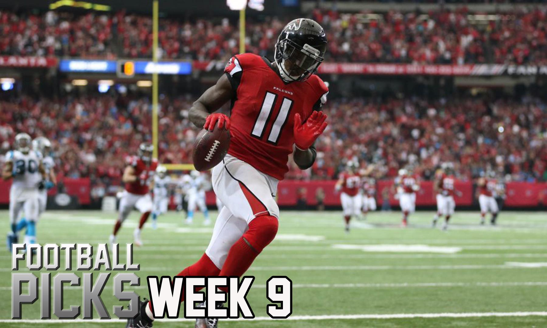 Podcast: The Falcons so far, NCAA, NFL, Football Picks Wk 9 (10-26-16)
