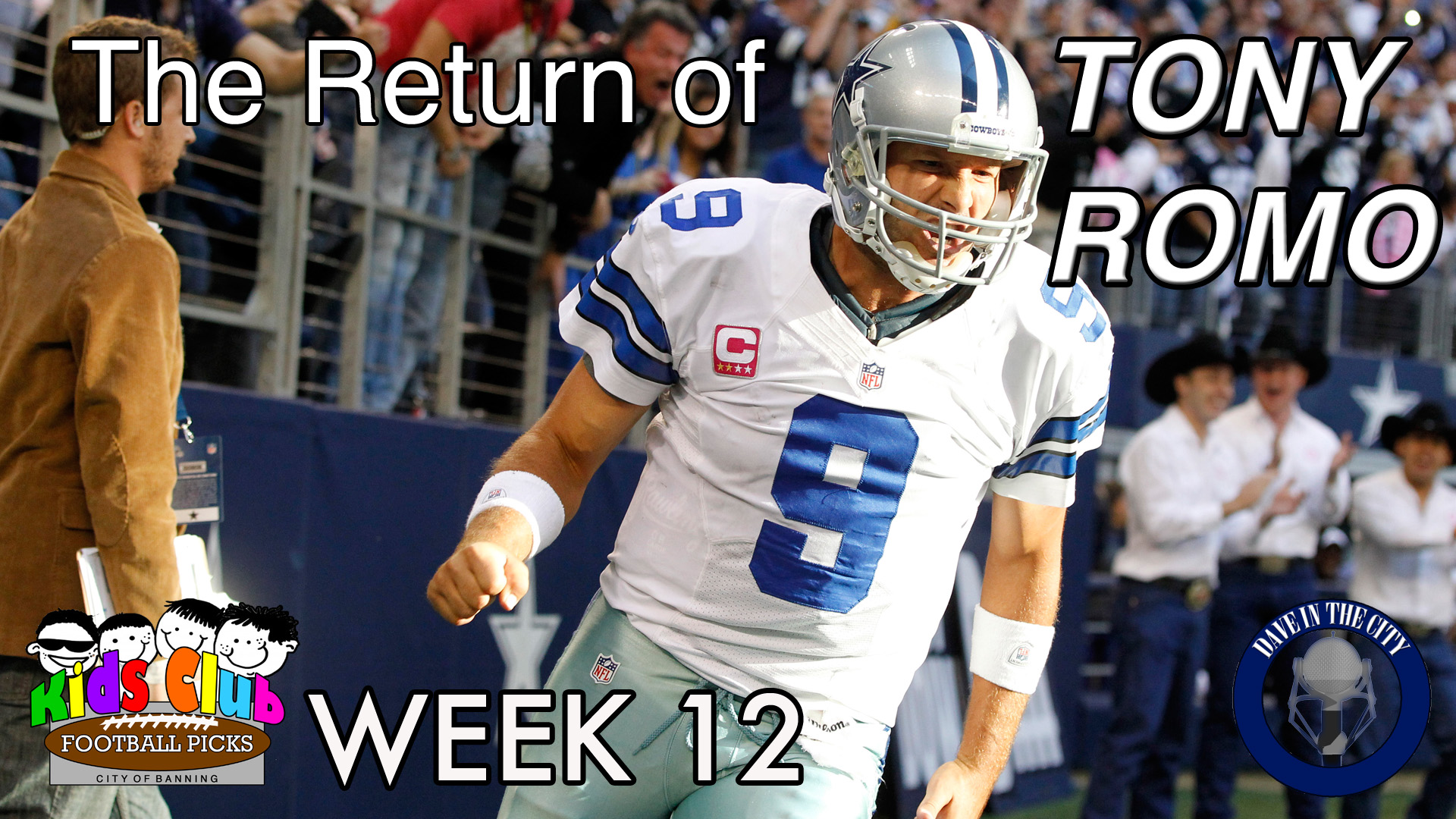 Podcast: Tony Romo Returns, Kids Club Picks, NFL, Random Q's (11-18-15)
