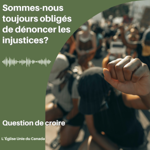 Sommes-nous toujours obligés de dénoncer les injustices?