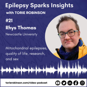 Mitochondrial epilepsies, quality of life, and research - Dr. Rhys Thomas