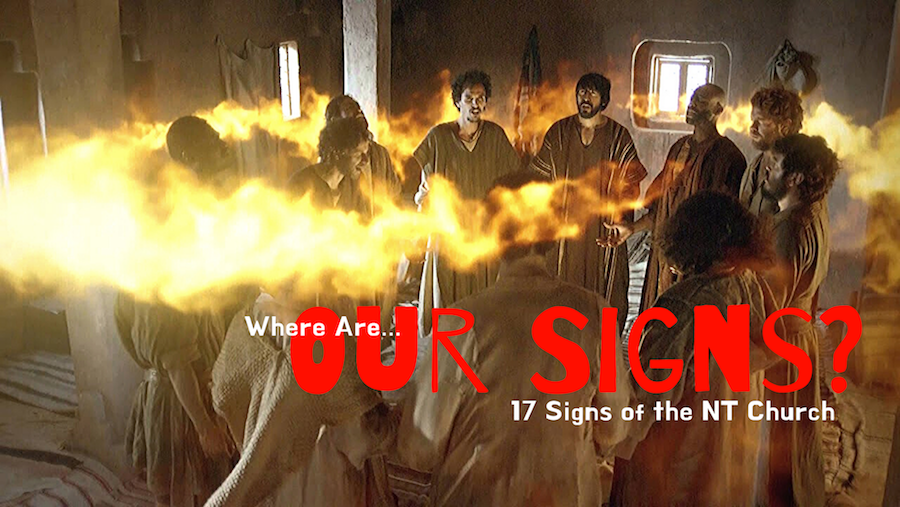 OUR SIGNS-1 “Spirit Baptism and Joy”