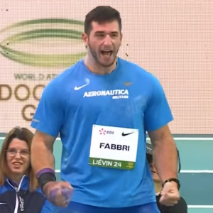 11/02/24 - Leonardo Fabbri - Pesista, sul record italiano indoor