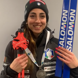 02/03/24 - Karin Oberhofer - Nazionale biathlon, post gara Vittozzi