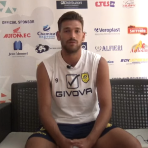 13/04/24 - Leonardo Candellone - Attaccante Juve Stabia, sulla promozione in B