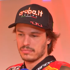 27/02/25 - Nicolò Bulega - Pilota Superbike, post vittoria a Phillip Island