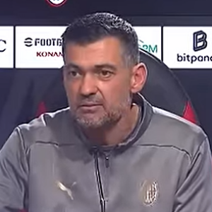 07/02/25 - Mario Beretta - Allenatore, post Milan-Roma di Coppa Italia