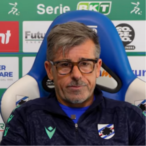 09/05/25 - Corrado Tedeschi - Presentatore e tifoso blucerchiato, pre Sampdoria-Salernitana