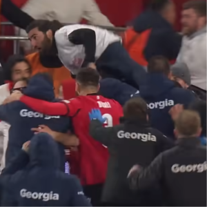 27/03/24 - Kakha Dgebuadze - Giornalista georgiano, su qualificazione Georgia a Euro 24