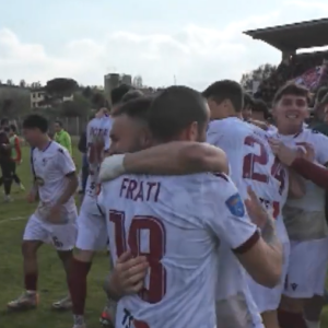 08/04/25 - Andrea Luci - Calciatore del Livorno, su promozione in Serie C