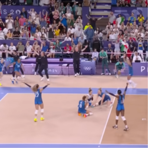 12/08/24 - Giuseppe Manfredi - Presidente FIPAV, post vittoria pallavolo alle Olimpiadi