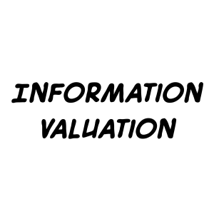 Information valuation