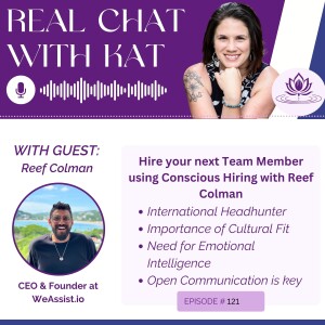 Hire your next Team Member using Conscious Hiring with Reef Colman