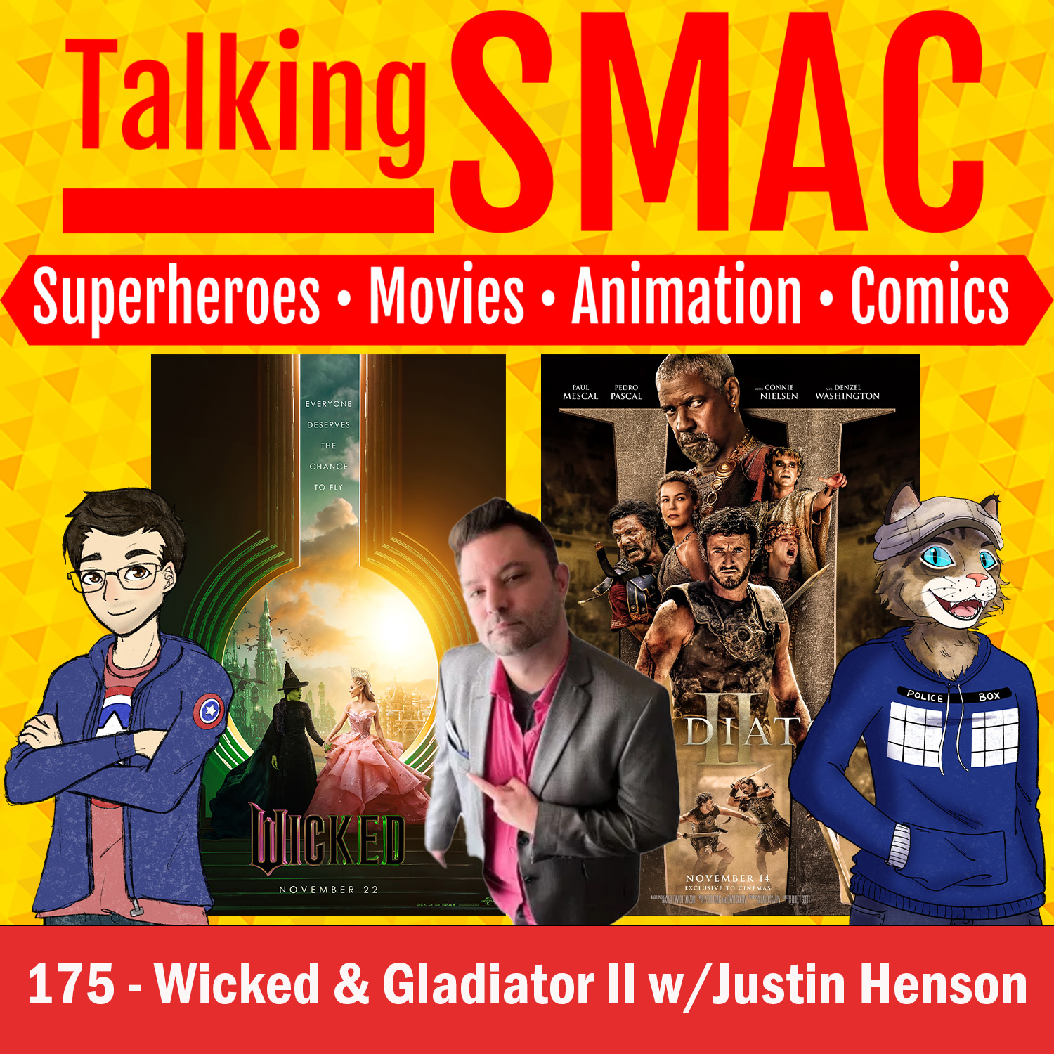 Talking SMAC: Superheroes, Movies, Animation & Comics