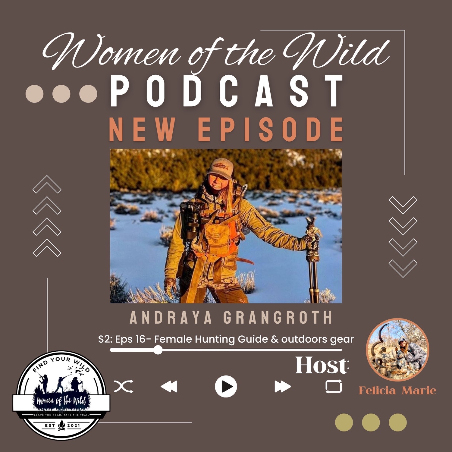 S:2 EPS:15 Andraya Grangroth Female Hunting Guide and outdoors gear