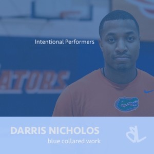 Darris Nichols on Blue Collared Work