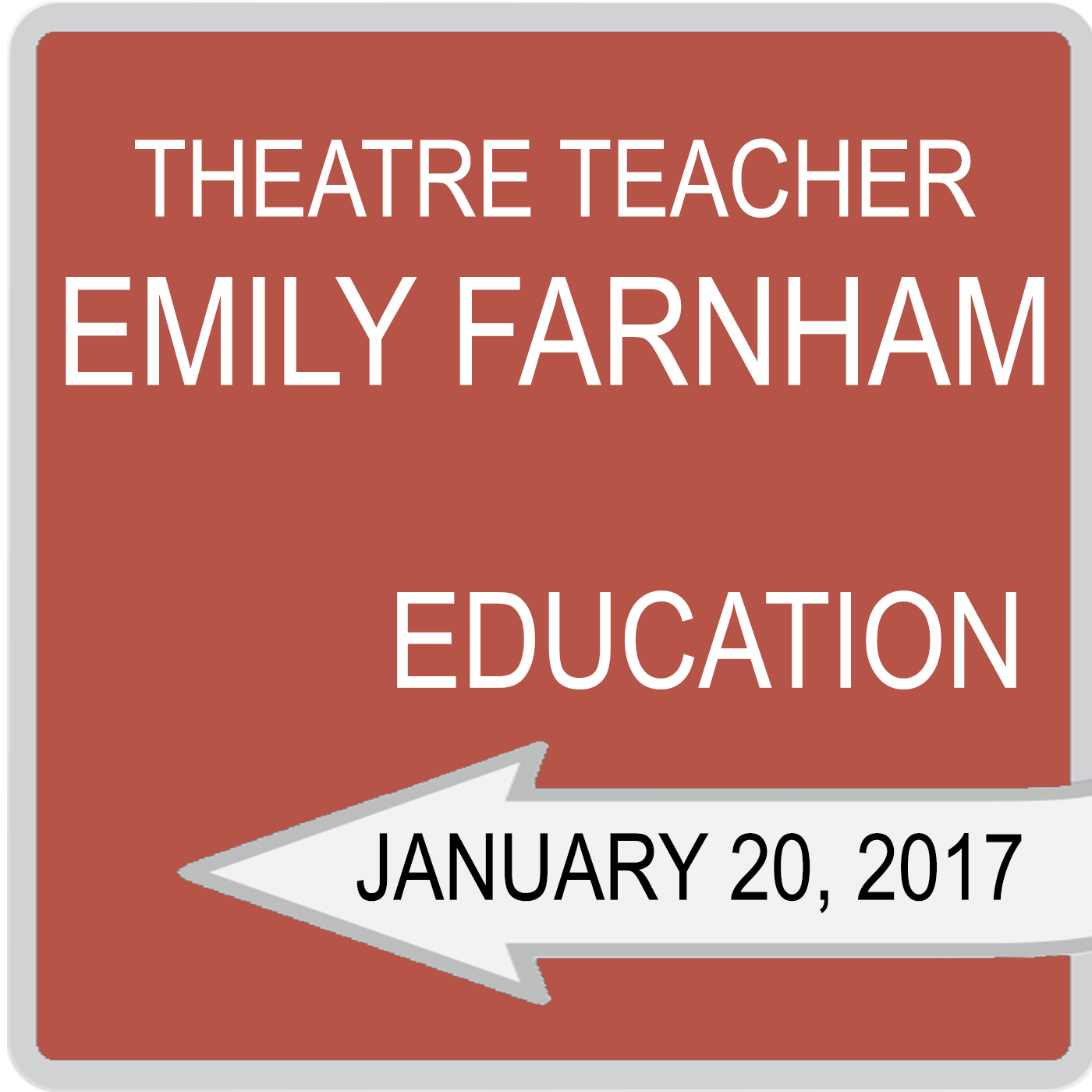Theatre Teacher - Emily Farnham - Mustang High School