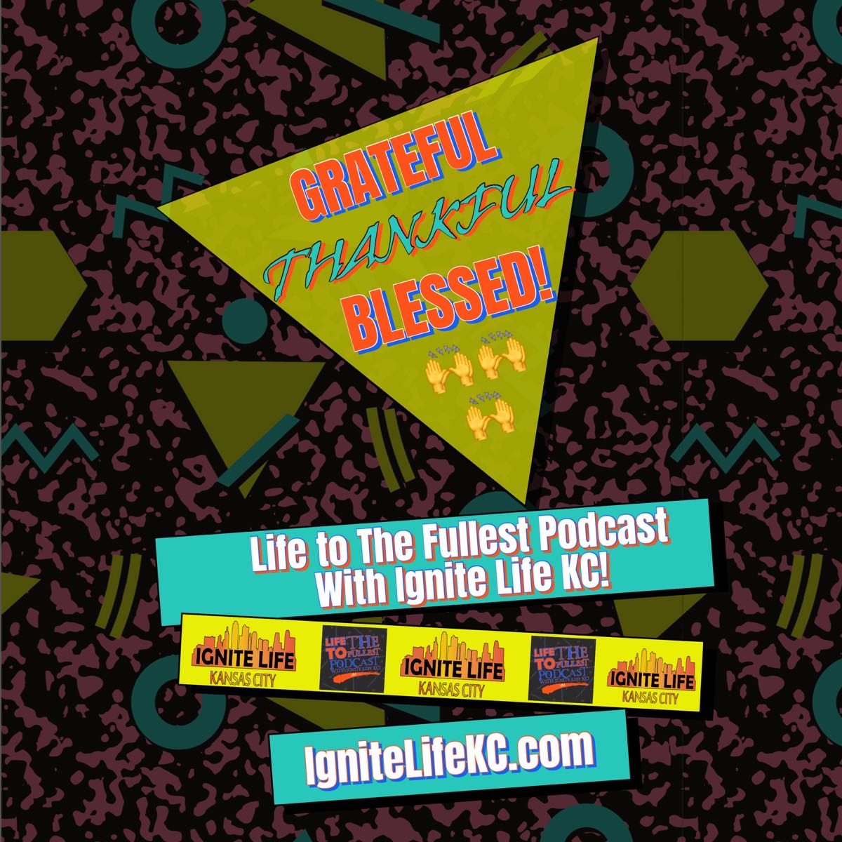 cover of episode Life to The Fullest Podcast Special: Grateful, Thankful, BLESSED!