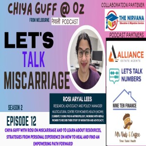 Chiya Guff on Miscarriage | dealing with it, resources and much more...| S02EP12