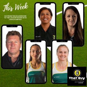 That Guy Productions: From the Board Room to the Locker Room Live Audio Sports Podcast hosted by Louis Karpas