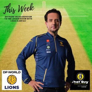 That Guy Productions: From the Board Room to the Locker Room Live Audio Sports Podcast hosted by Louis Karpas