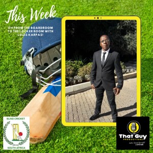 That Guy Productions : From the Board Room to the Locker Room Live Audio Sports Podcast hosted by Louis Karpas.