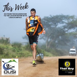 That Guy Productions: From the Board Room to the Locker Room Live Audio Sports Podcast hosted by Louis Karpas