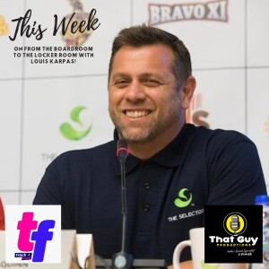 From the Board Room to the Locker Room Live Audio Sports Podcast hosted by Louis Karpas.