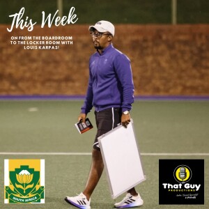 That Guy Productions: From the Board Room to the Locker Room Live Audio Sports Podcast hosted by Louis Karpas.