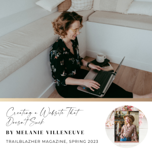 Creating a Website That Doesn’t Suck by Melanie Villeneuve