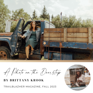 A Photo on the Doorstep by Brittany Krook