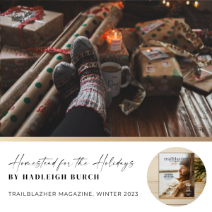 Homestead for the Holidays by Hadleigh Burch