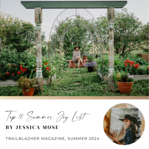 Top 10 Summer Joy List by Jessica Mose