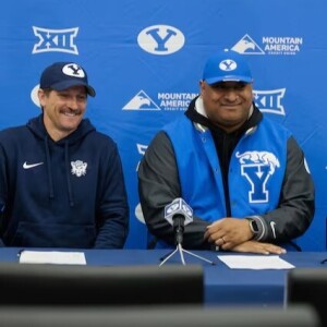 Spring Football Wrap-up | BYU HC Kalani Sitake, OC Aaron Roderick, DC Jay Hill address the media
