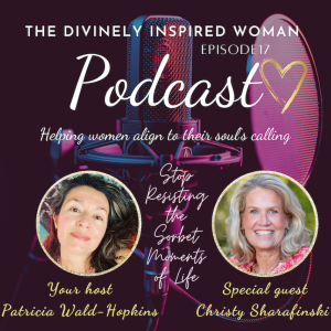 The Divinely Inspired Woman | Episode 17 | Stop Resisting the Sorbet Moments of Life | Guest Christy Sharafinski|