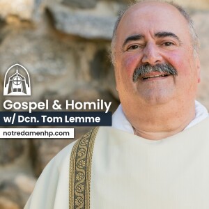 33rd Sunday in Ordinary Time Deacon Tom Lemme