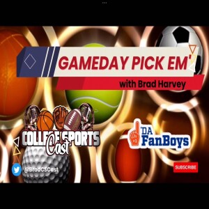 College SportsCast GameDay Pick_em Wk 8 - S3 #collegefootball