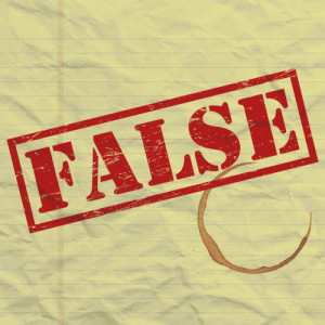 False: One False Statement