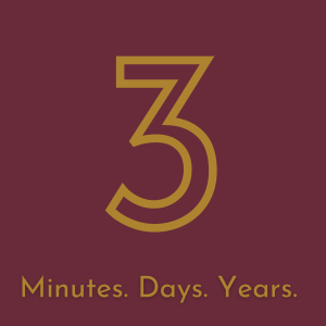 Three Minutes // Three (C. Whitehead, Frye Farm & Online Campus)