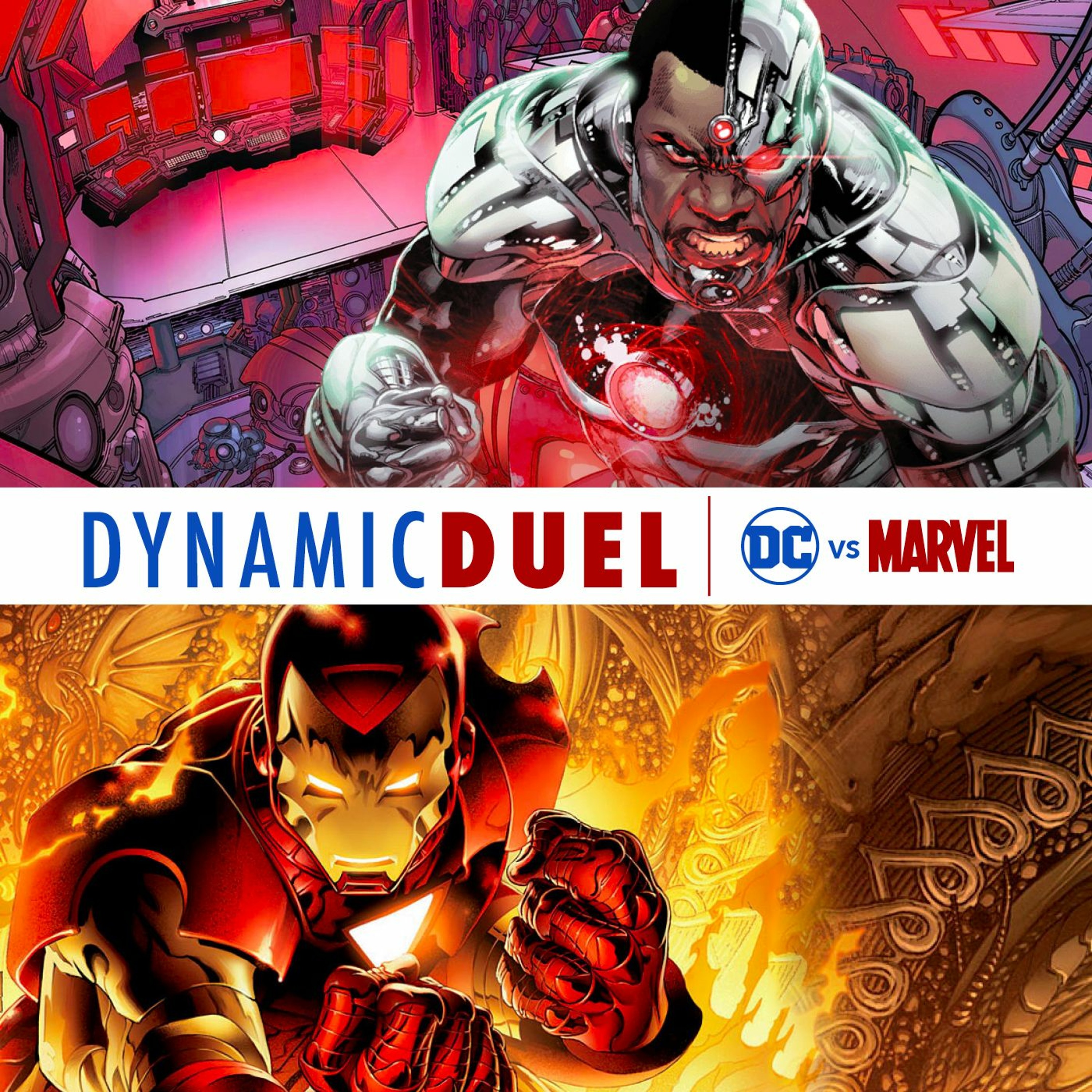 Cyborg vs Iron Man Image