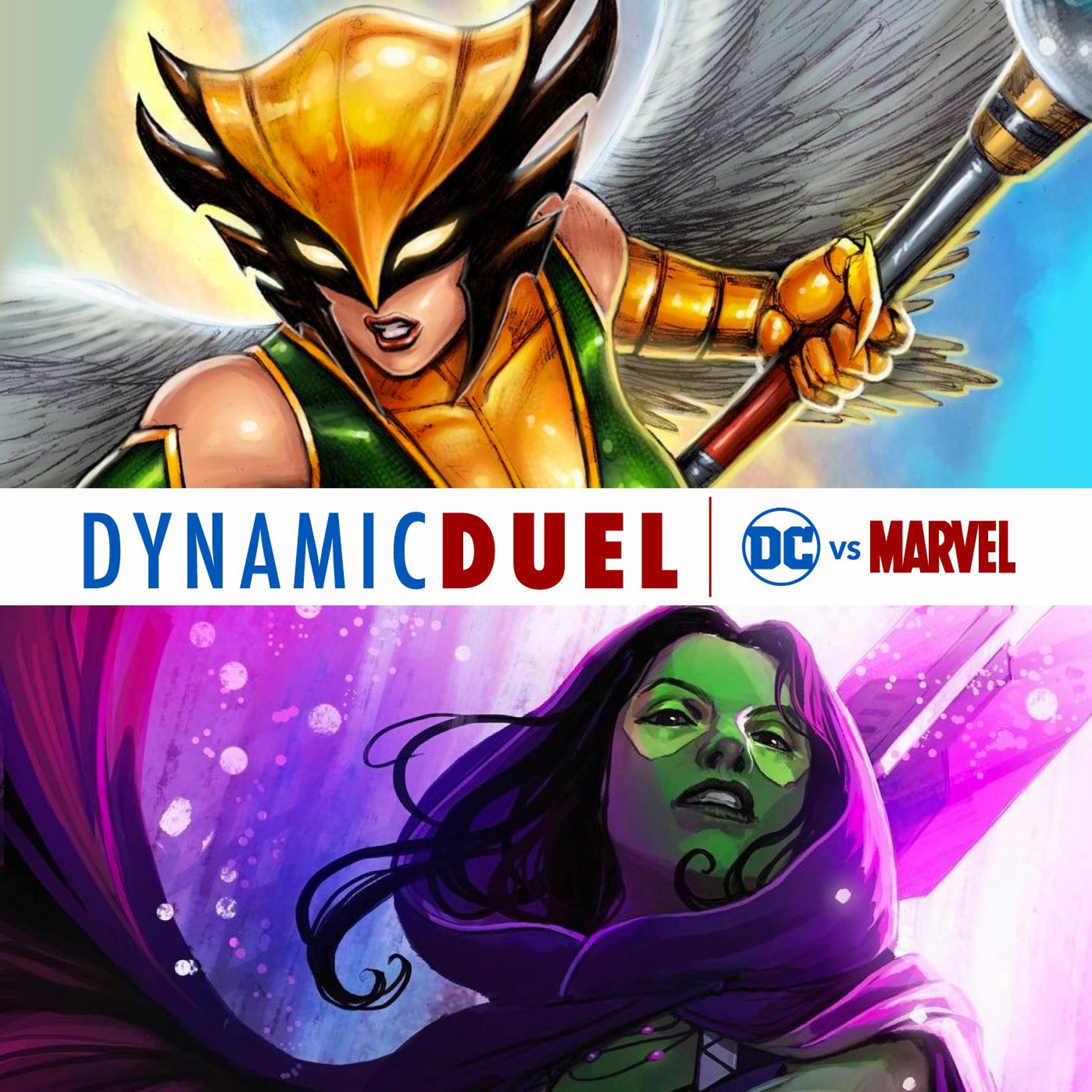 Hawkgirl vs Gamora