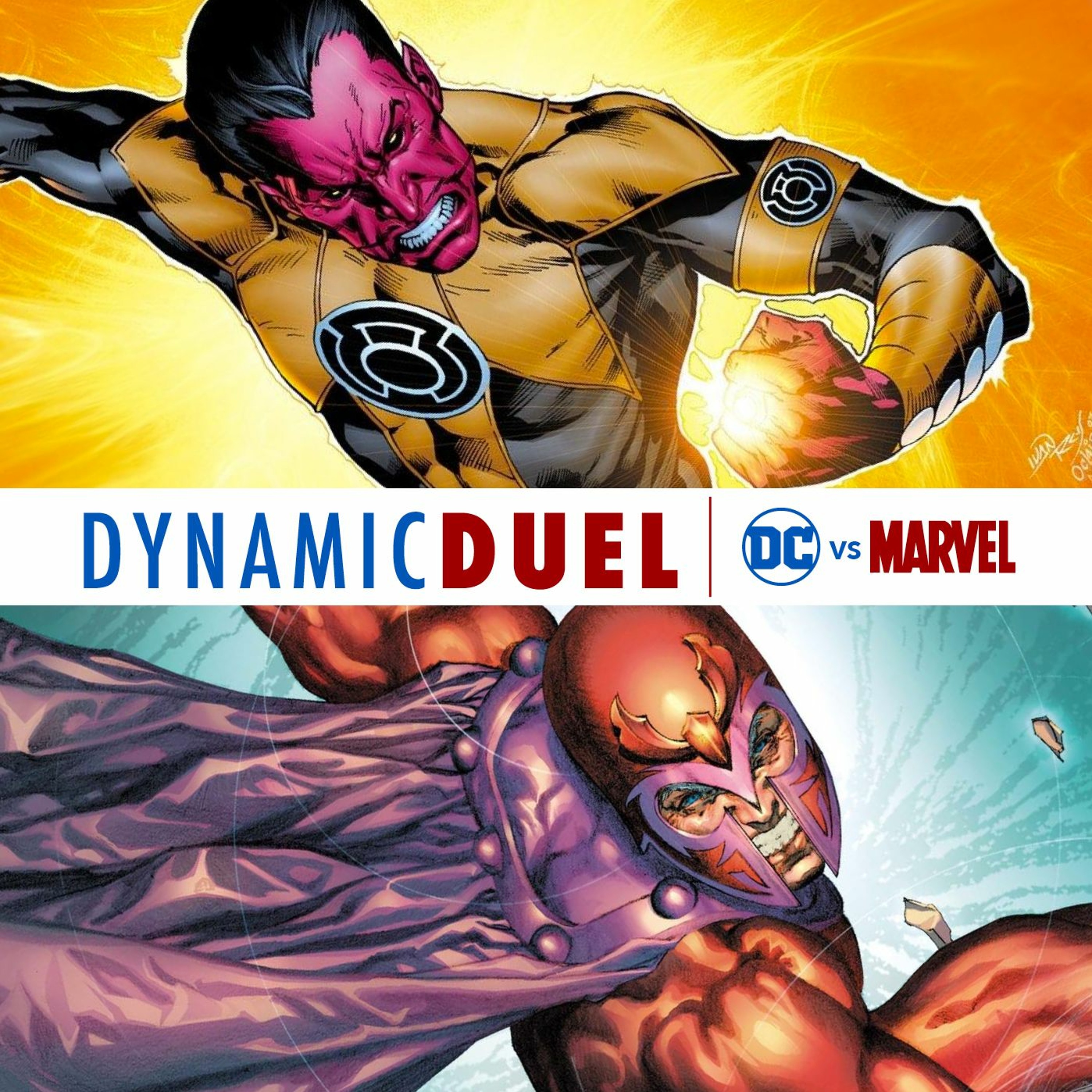 Sinestro vs Magneto Image