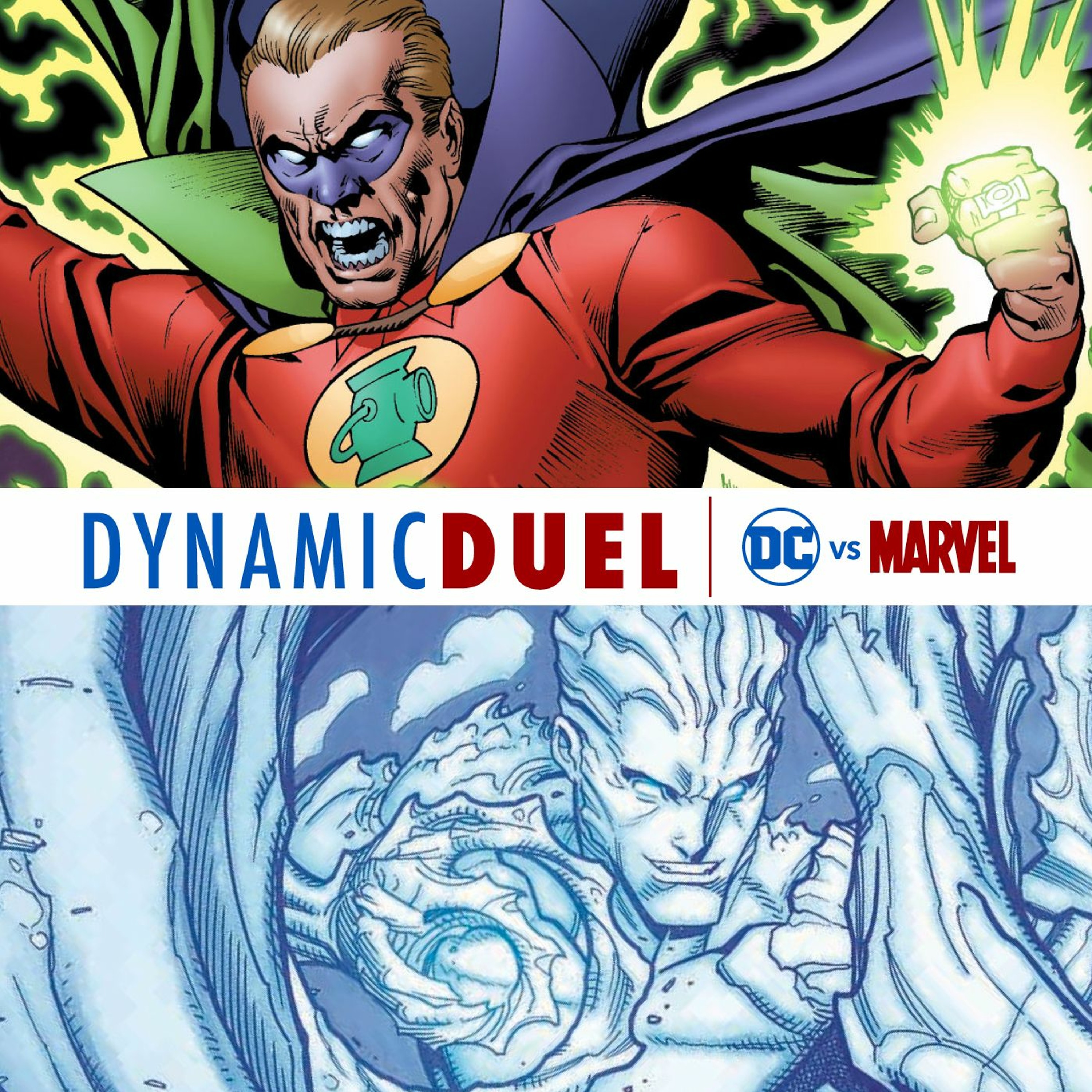 Green Lantern (Alan Scott) vs Iceman Image