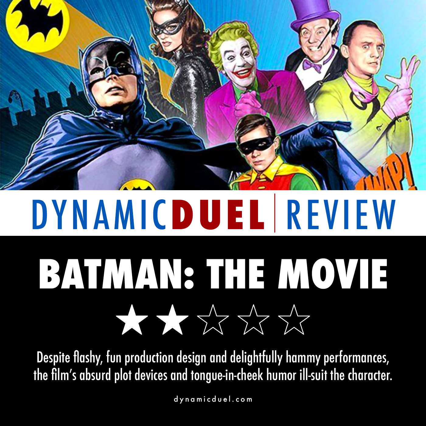 Batman: The Movie Review - Special Guest The Blast From Our Past Podcast Image