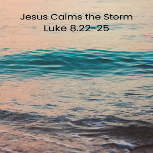 Jesus calms the storm, Peper Harow 10am