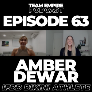 #63 Amber Dewar | IFBB Bikini Athlete | competing in AUS, two years living in GC, business & more!
